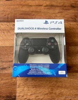 Originální ovladač Sony Dualshock 4 V2 - černý