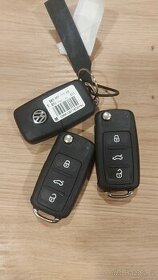 Volkswagen original klíč 5K0959753ab