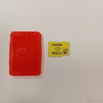 SanDisk paměťová karta 256GB pro Nintendo Switch
