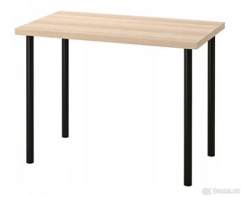 IKEA LINNMON/ADILS Psací stůl dub mořený 100x60 cm