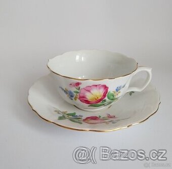 Starožitné porcelánové čajové šapo Míšeň