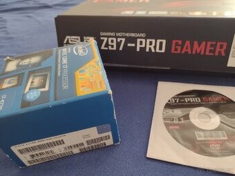 MB+CPU+RAM; Asus Z97-Pro Gamers, i7-4770, 32GB DDR3