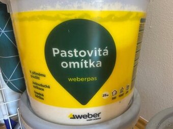 Pastovitá omítka Weber pas