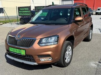 ► ŠKODA YETI 1,4 TSI - 90 KW, TOP KM, PARK. SENZORY◄