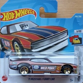 2022 HOT WHEELS 1:64 ´71 MUSTANG FUNNY CAR TREASURE HUNT