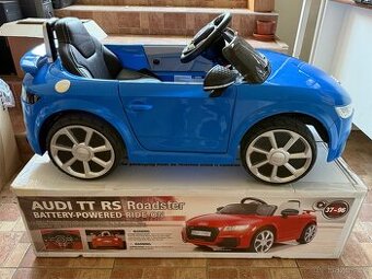 Elektrické autíčko Audi TT RS modré