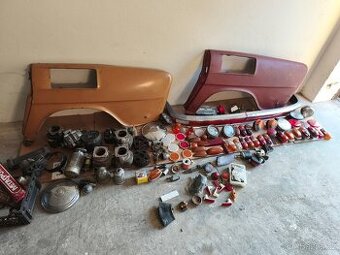 Díly na veterány, škoda,trabant a jiné