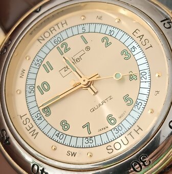 Luxusní pánské hodinky Philip Zepter Quartz _ NOVÁ BATERIE👍 - 1