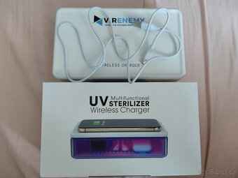 UV multifunkční sterilizátor s bezdrátovým nabíjením