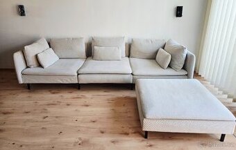 IKEA SÖDERHAMN Fridtuna světle béžová sedačka
