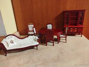 PRODANOminiaturní sběratelský nábytek do domečku pro panenky