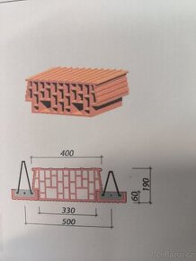 Stropní vložky Heluz Miako 19/50