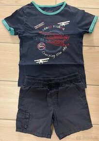 Chlapecký set triko Wolf kraťasy Lupilu 104/110