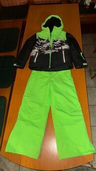 Dětská zimní bunda + kalhoty vel.134/140