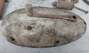 Perak 350 Ogar 350 viko motoru, radika a pruzina