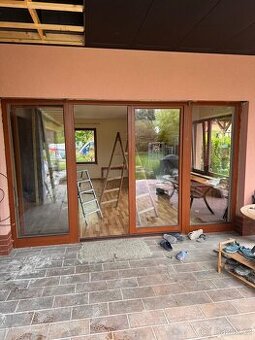 Dřevěná okna a dveře, velkoformátové