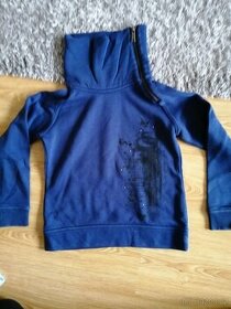 Modrá mikina S'Oliver v. 140