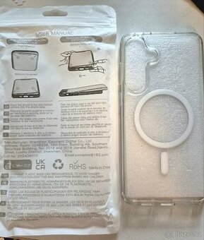 Nový Hybridní Obal Royal Blue Samsung Galaxy S25+ S24+ S21