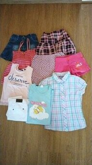 Set dívčího oblečení vel.122/128