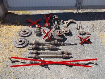 Díly podvozku  Rav42.2D 130kw 06-10