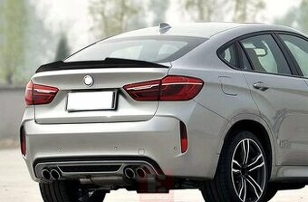 BMW X6 F16 zadní spoiler černý lesk