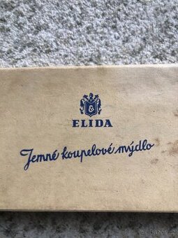 Stará krabička mýdlo Elida