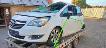 Prodám veškeré náhradní díly Opel Meriva B B14NEL 1.4 88kw.