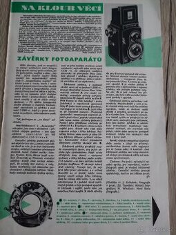 Flexaret  fotoaparát závěrky fotoaparátu