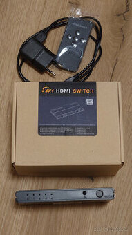HDMI switch 4 vstupy → 1 výstup