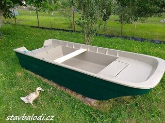 Pramice, rybářský člun, veslice,  loď Karolina 370