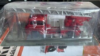 Csepel D-710 Hasiči 1/43 DeaGostini Kultovní náklaďáky