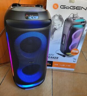 GoGEN PARTEE BPS 696 party repro •  70W RMS - KARAOKE