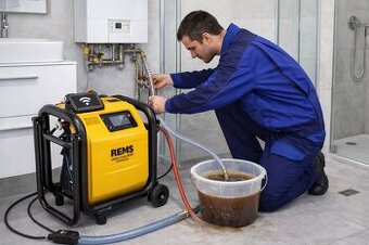 Čištění podlahového topení - Praha