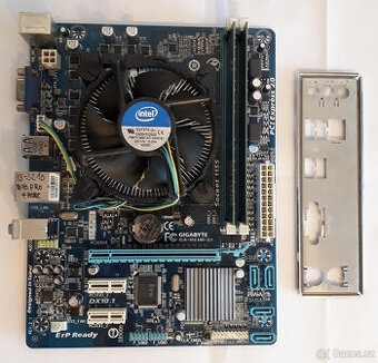 Základní deska GA-H61M-S1 CPU I3-3210 RAM DDR3 4Gb
