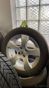 Alu kola R17 rozteč 4 x 108 mm + pneu 225/55 R17