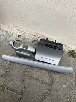 Dekor Octavia 2 facelift , tmavě šedá Carbon mřížka