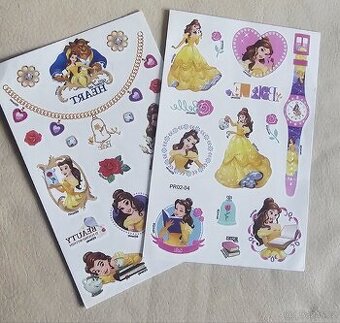 Tetování Kráska a zvíře