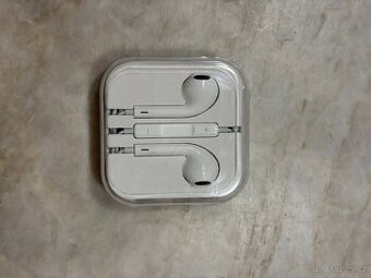 Sluchátka Apple EarPods 3,5mm jack bílá originál