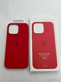 Apple iPhone 14 Pro Max - Silicone Red - červený kryt