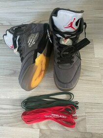Tenisky Nike Jordan 5 retro off-white. Velikost 46 - 1