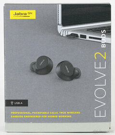 Jabra Evolve 2, USB-C, černá - Nové