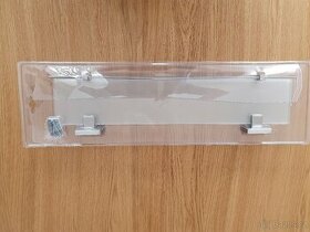 50 cm nová nerez-sklo nepoužitá polička do koupelny