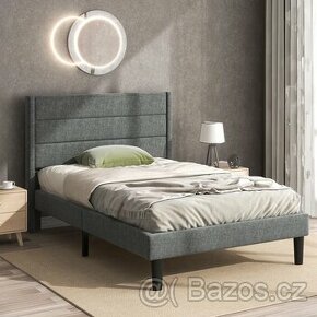 Čalouněná postel 90x200 cm - 1
