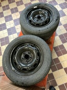 Plechové disky včetně pneu 165/70 R14 - 1