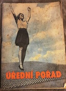 Brožura s programem 11. všesokolského sletu 1948.