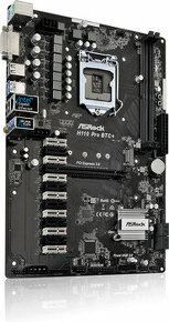 ASRock Q270 Pro BTC+ -Intel gen. 6/7 nová deska