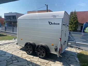 Přívěsný skříňový vozík Debon C500 - alu