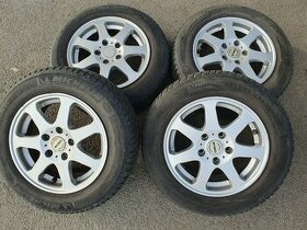 15" Alu disky ENZO (KBA 46639) + MICHELIN ALPIN A4