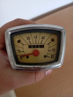 Prodám vzácny tachometer na Jawa 23 mustang export