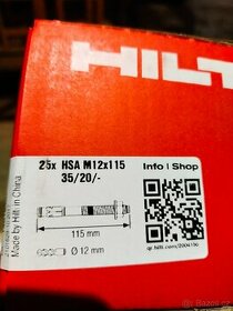HILTI kotvy HSA M12 x 115